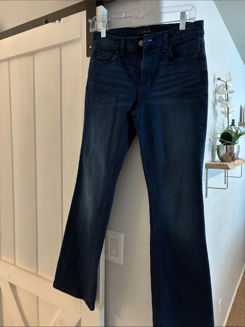 NWOT !! Joe's Jeans Dark Indigo Wide-Leg Flare Jeans